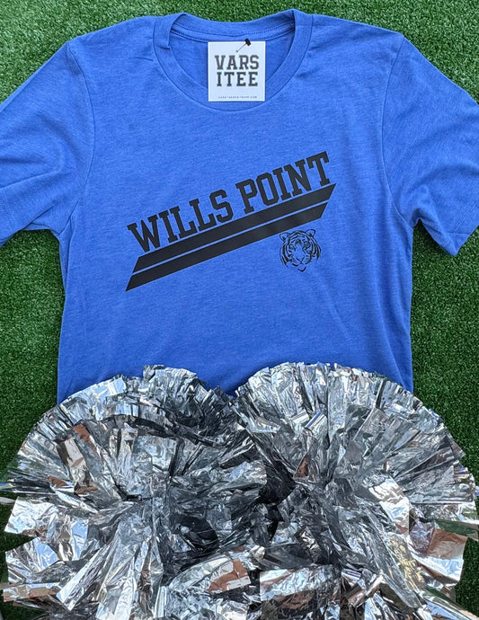 Wills Point Tigers Slant Tee