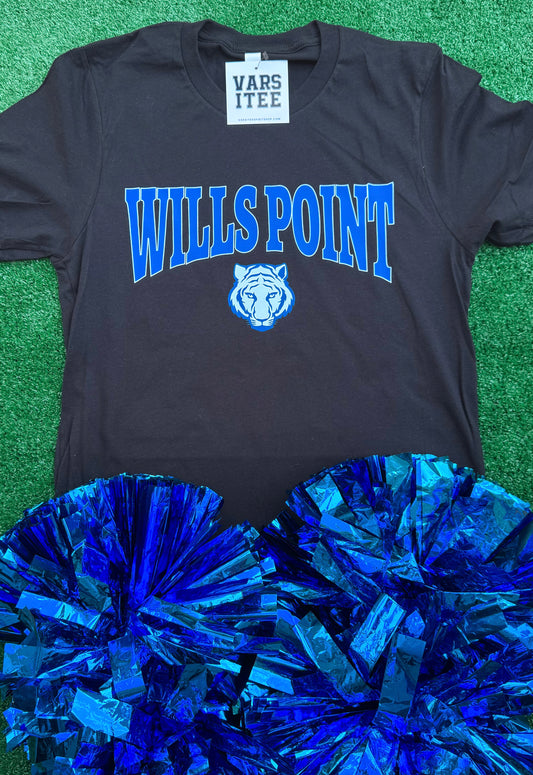 Wills Point Tigers Curve tee