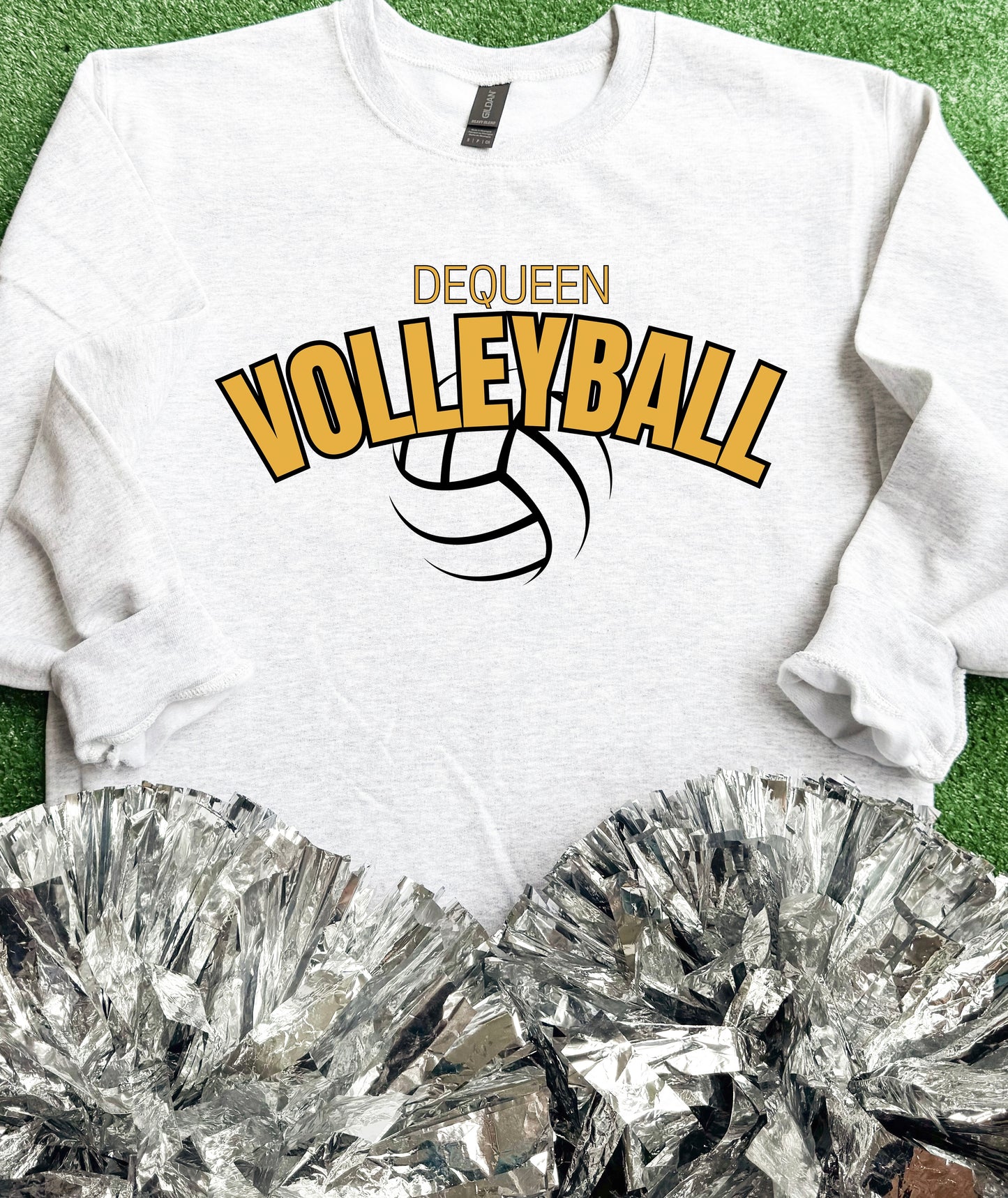 DeQueen Leopards Volleyball Sweatshirt