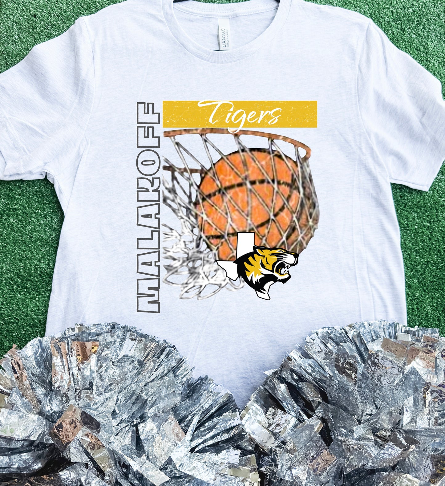 Malakoff Tigers BB Inlay Tee