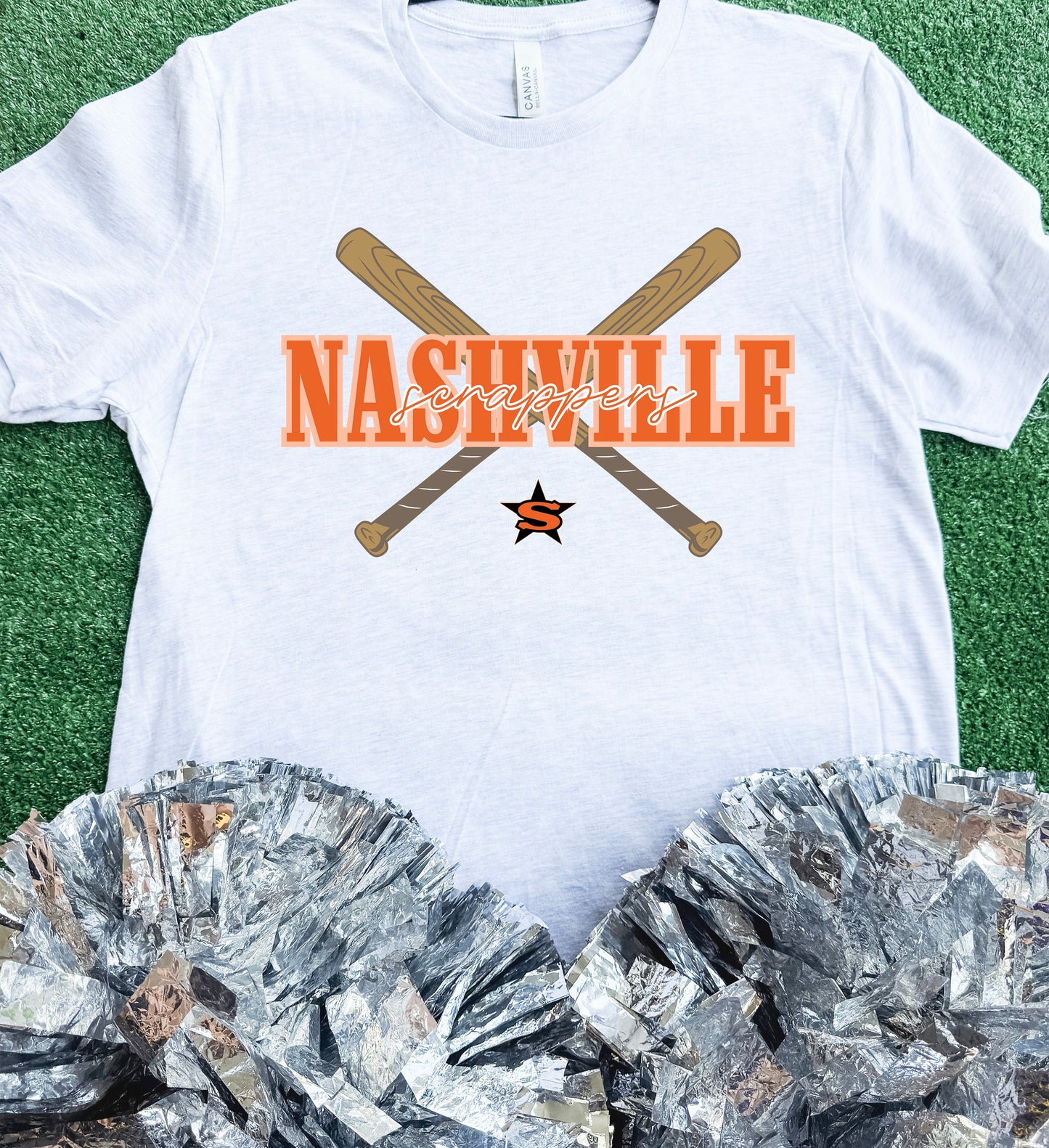 Nashville Scrappers Bat Tee