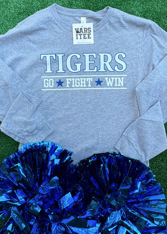 Wills Point Tigers Go Fight Win Long Sleeve Tee