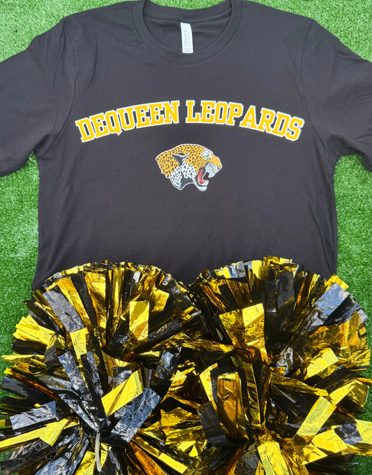 DeQueen Leopards Curve Tee
