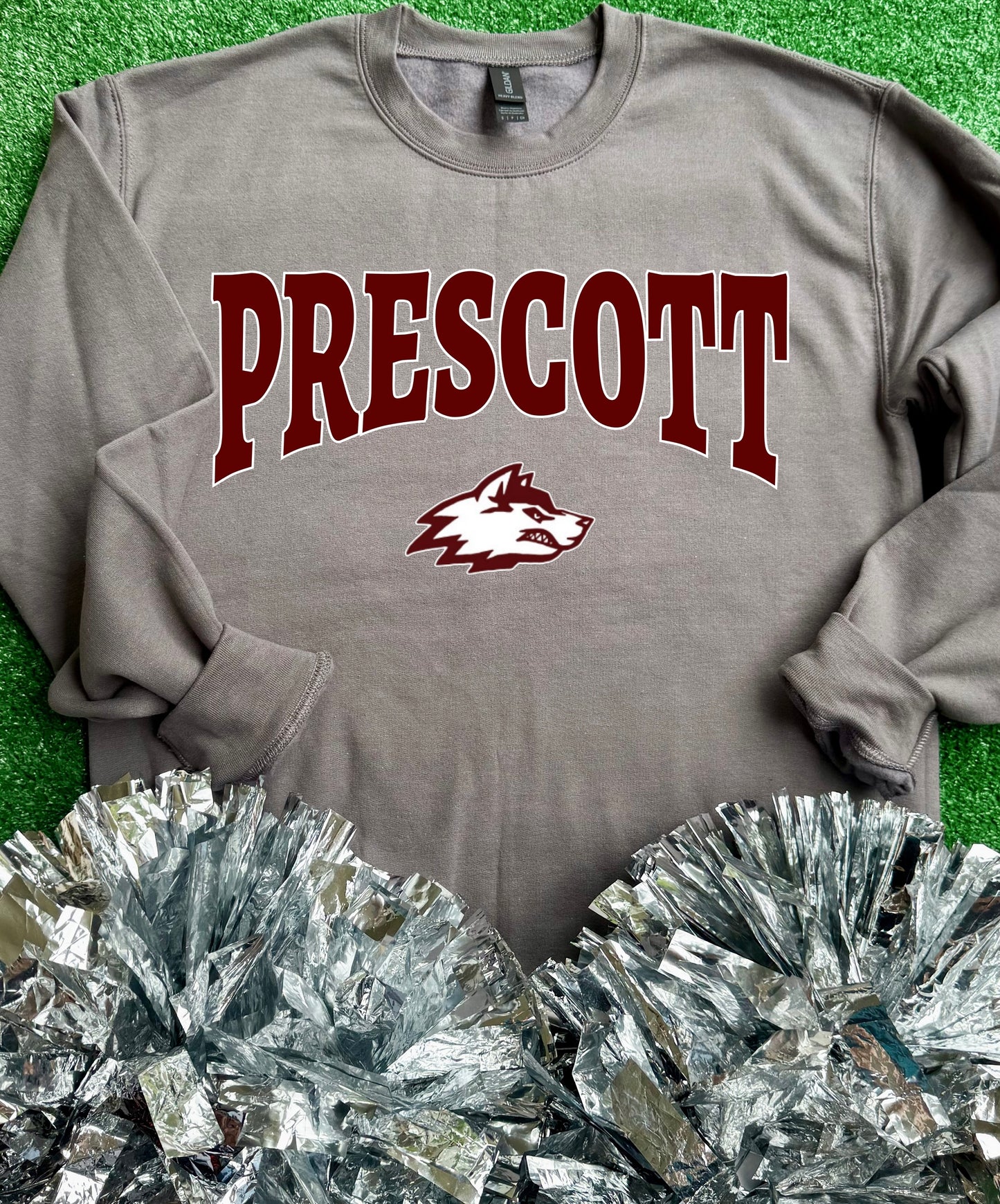 Prescott Curley Wolves Curve Sweatshirt