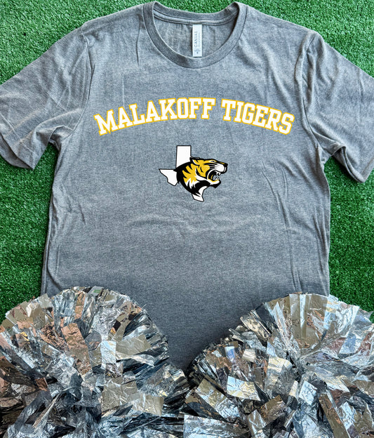 Malakoff Tigers Curve Tee