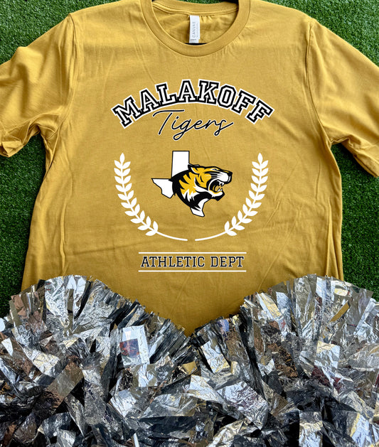 Malakoff Tigers AD Logo Tee