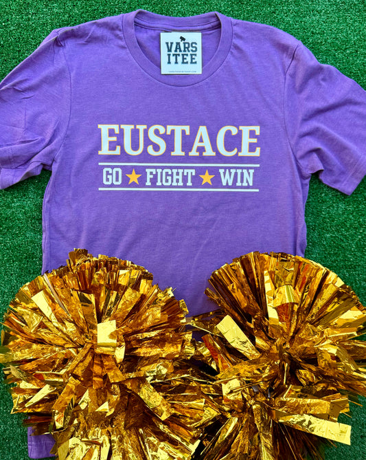 Eustace Bulldogs Go Fight Win Tee
