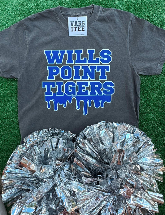 Wills Point Tigers Drip Tee