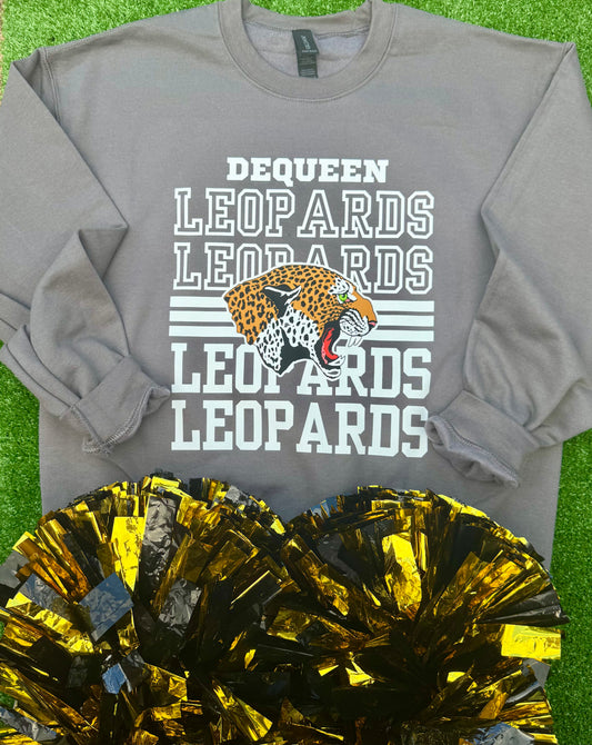 DeQueen Leopards Reflect Sweatshirt