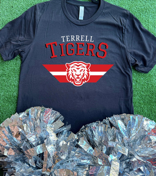 Terrell Tigers Stripe Tee