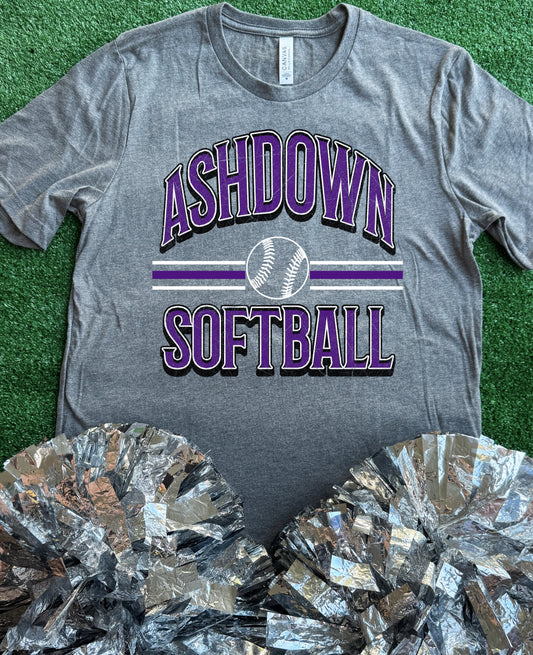 Ashdown Curve Softball Tee