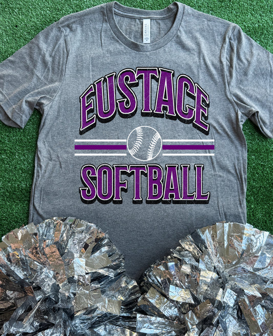 Eustace Curve Softball Tee