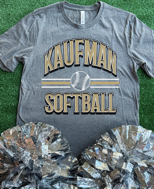 Kaufman Curve Softball Tee