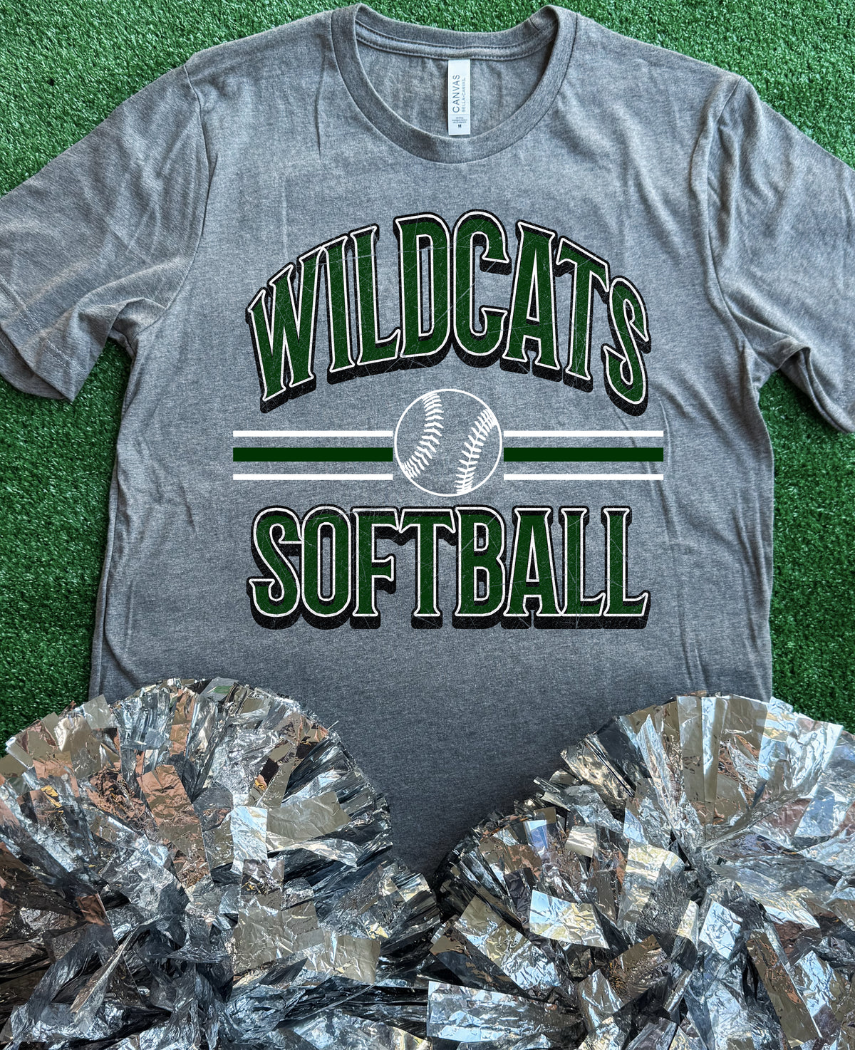 Wildcats Curve Softball Tee