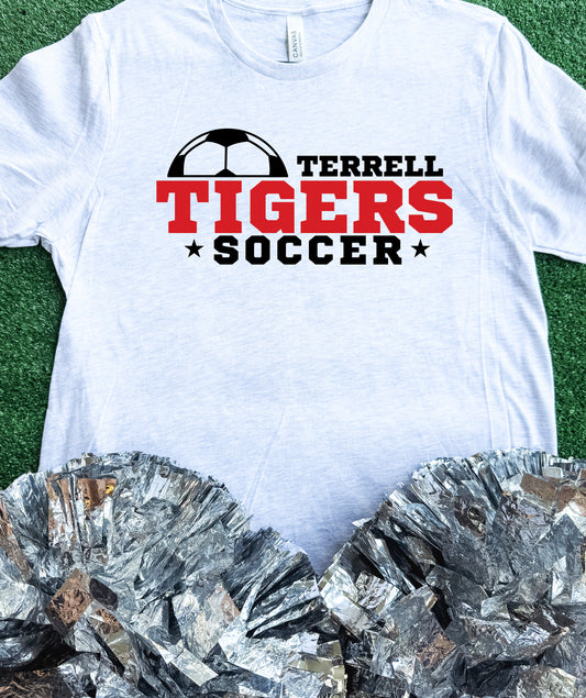 Terrell Tigers Soccer Star Tee