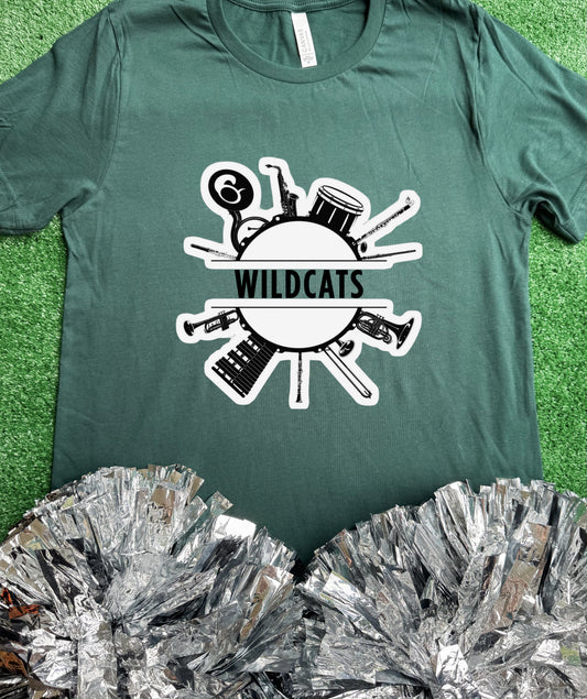 Scurry-Rosser Wildcats Instrument Tee