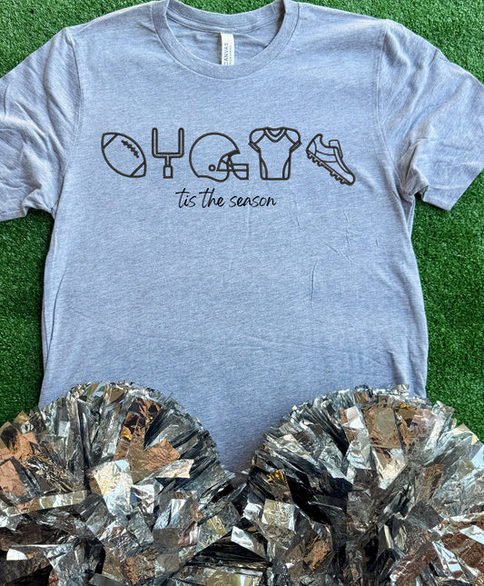 Football Tis The Season Tee