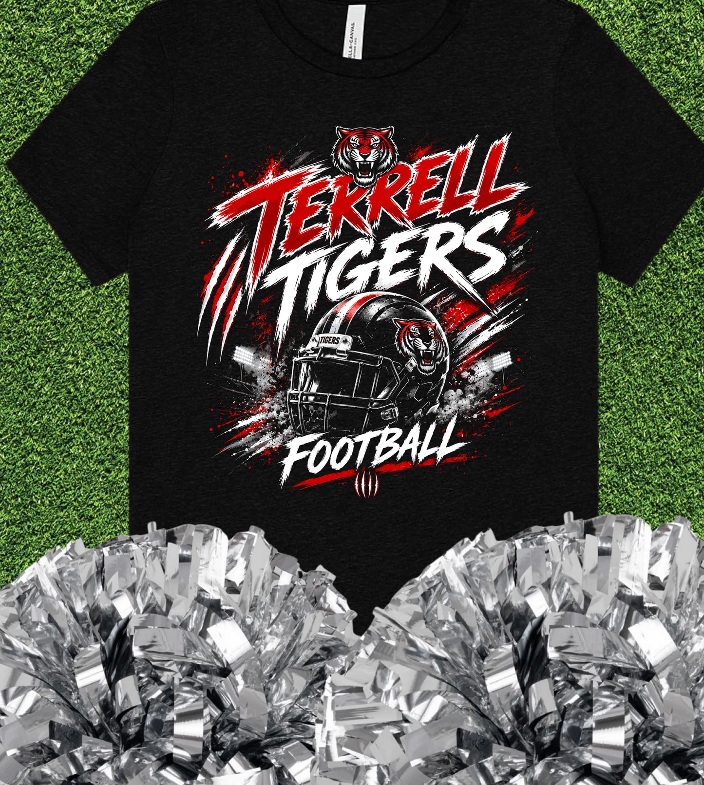 Terrell Tigers Football Stadium Tee