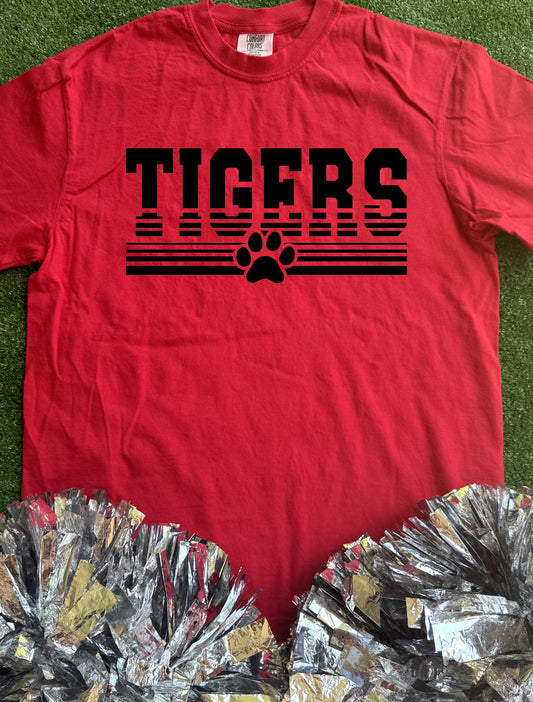 Terrell Tigers Stripe Tee