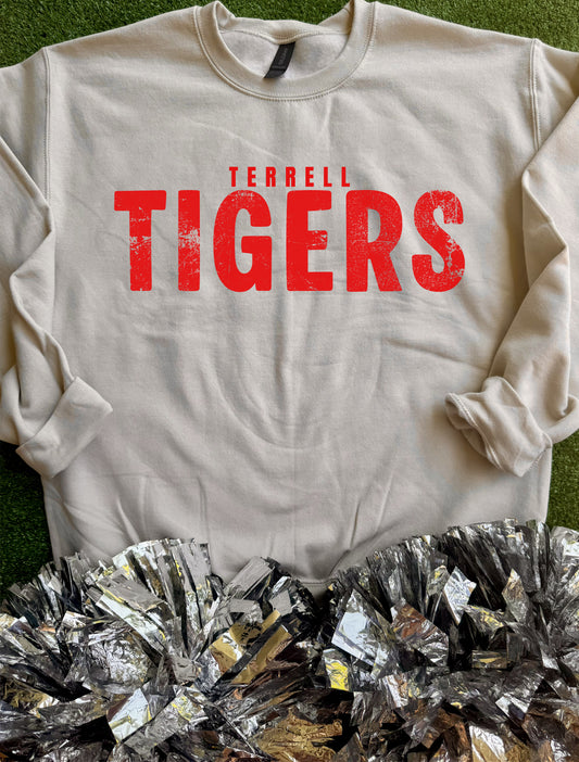 Terrell Tigers Vintage Sweatshirt