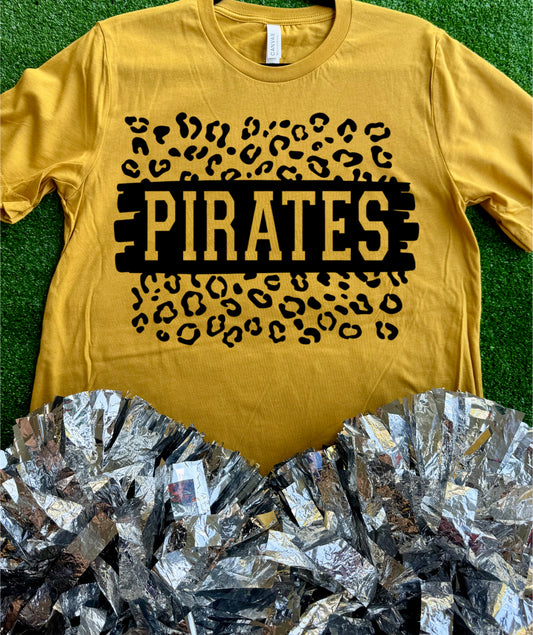 Crandall Pirates Leopard Tee