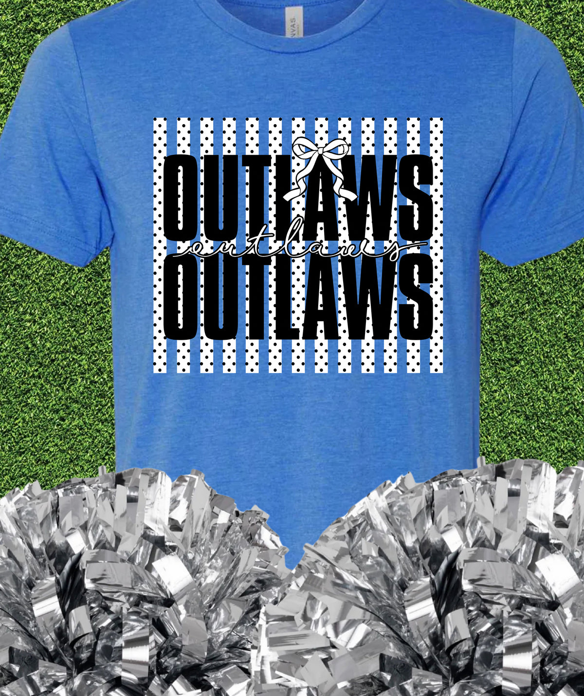 Dierks Outlaws Polka Dot Tee