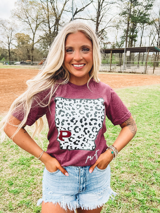 Prescott Leopard Arkansas Tee