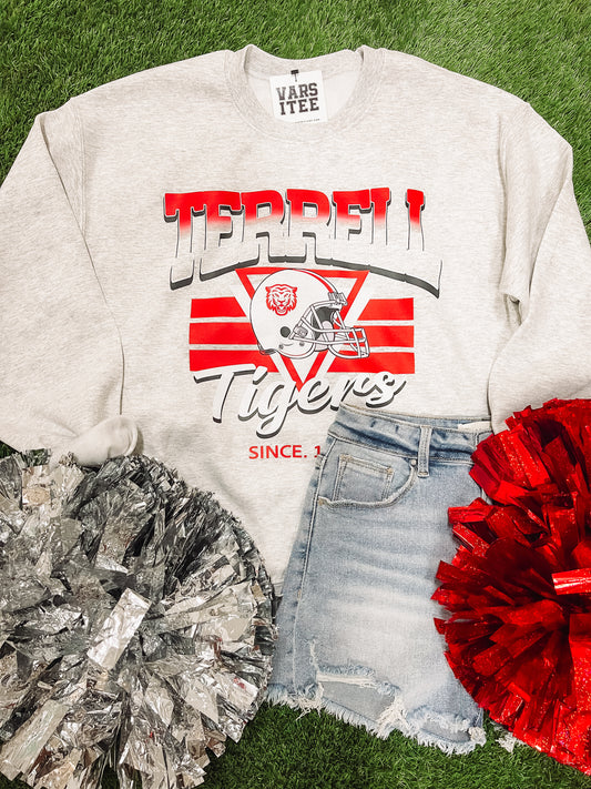 Terrell Tigers Helmet Sweatshirt