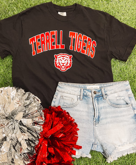 Terrell Tigers Logo Tee