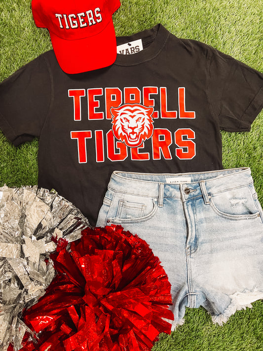 Terrell Tigers Block Tee