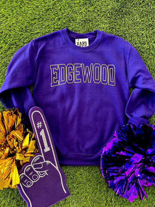 Edgewood Varsity Outline Sweatshirt