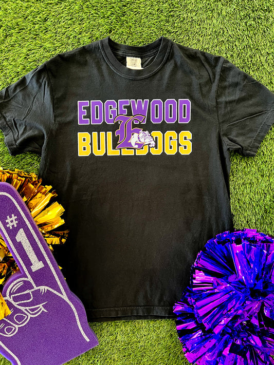 Edgewood Bulldogs Block Tee