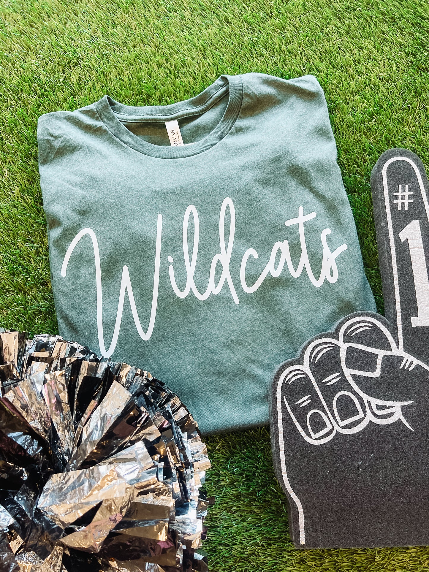 Cursive Wildcats Tee