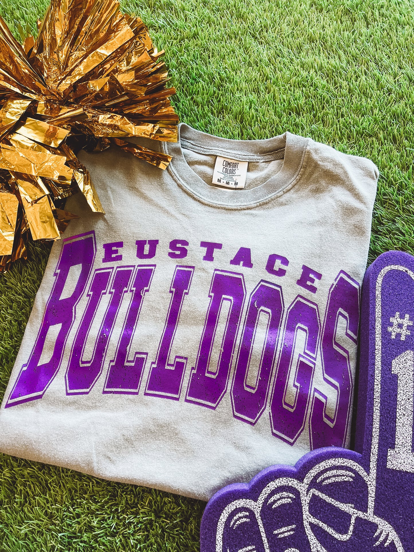 Eustace Bulldogs Curve Tee