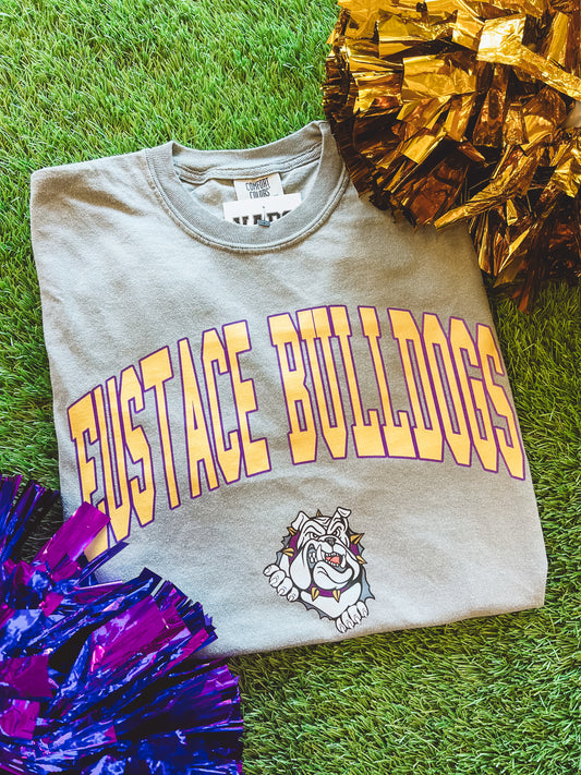 Eustace Bulldogs Varsity w/ Logo Tee