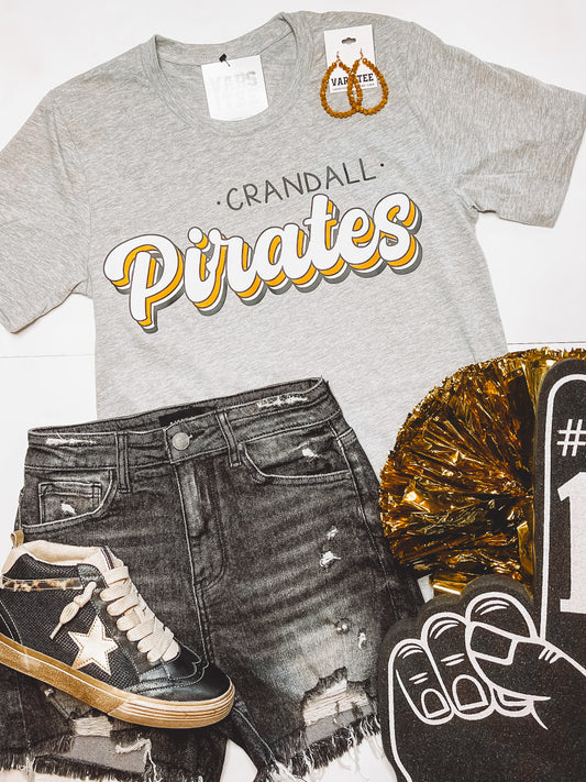 Crandall Pirates Layered Tee