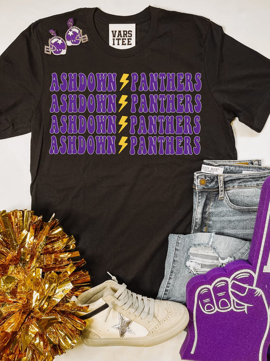 Ashdown Panthers Repeat Tee