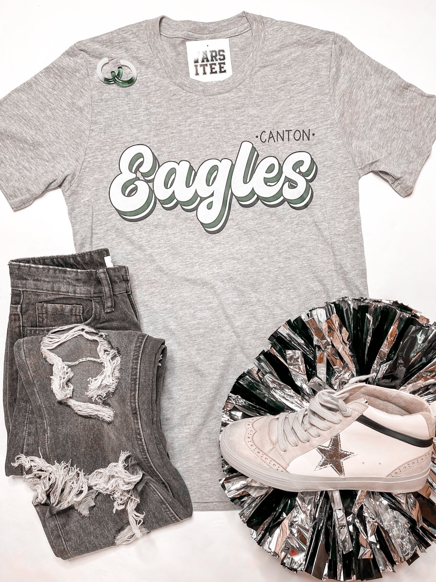 Canton Eagles Layered Tee