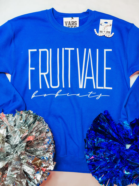 Fruitvale Script Sweatshirt