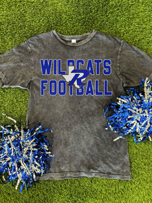 Wildcat Football Block Tee