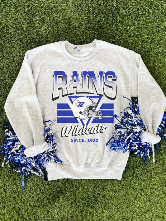 Rains Wildcats Helmet Sweatshirt