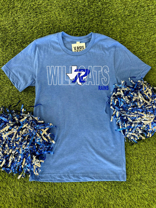 Wildcats Outline Logo Tee