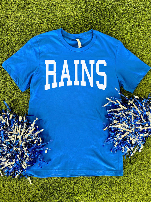 Rains Varsity Tee