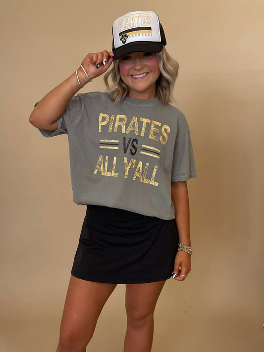 Pirates vs All Y'all Tee