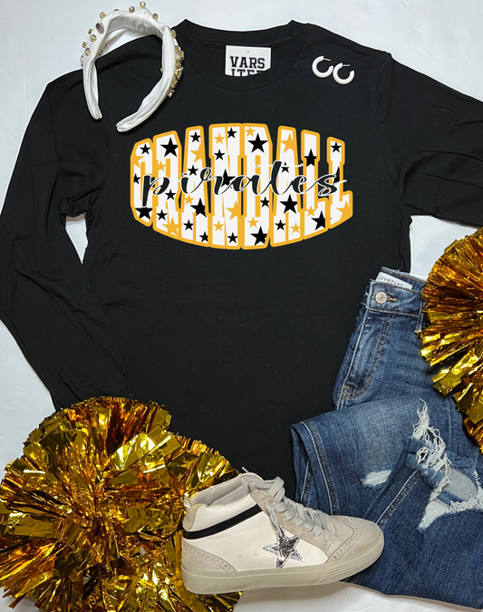 Crandall Pirates Star Long Sleeve